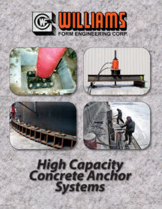 High Capacity Concrete Anchor Systems